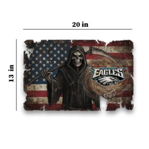 The Iggles American Flag Art