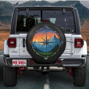 Mountain Sunset Spare Tire Cover