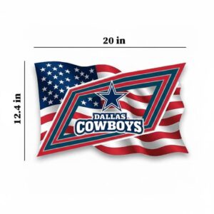 America's Team Car Sticker