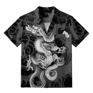 Majestic Dragon Entwined Hawaiian Shirt