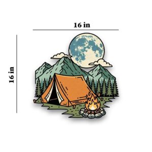 Camping Car Sticker