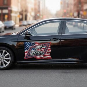 The Iggles American Flag Art