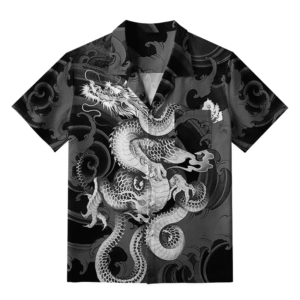 Majestic Dragon Entwined Hawaiian Shirt