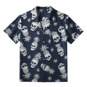 Pineapple Skull Hawaiian Shirt