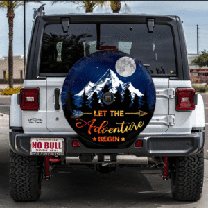 Adventure Awaits Spare Tire Cover