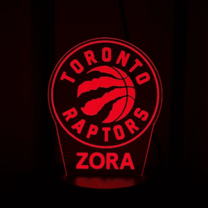 Toronto Raptors LED Lamp