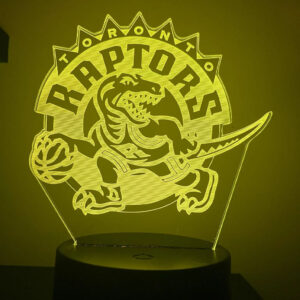Retro Raptors LED Lamp