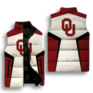 University of Oklahoma Sleeveless Down Jacket