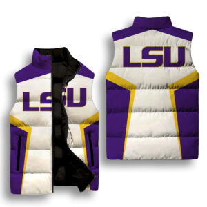Louisiana State University Sleeveless Down Jacket