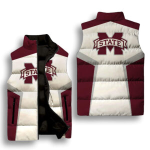 Mississippi State University Sleeveless Down Jacket