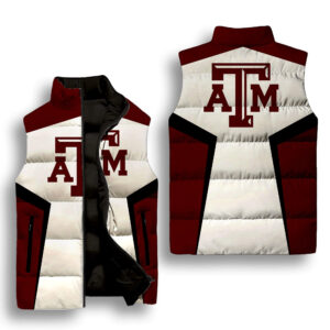 Texas A&M Sleeveless Down Jacket