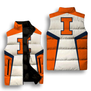 University of Illinois Urbana-Champaign Sleeveless Down Jacket