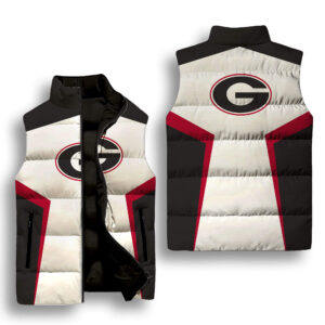 Georgia Bulldogs Sleeveless Down Jacket