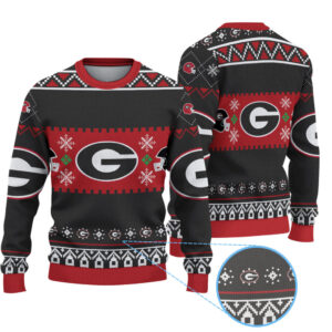 Georgia Bulldogs Knitted Sweater