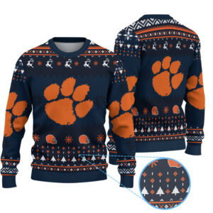 Clemson Tigers Knitted Sweater