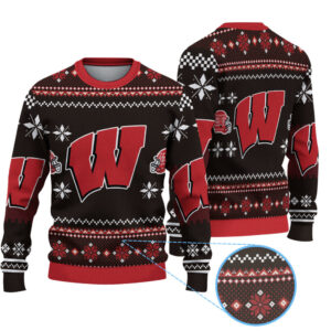 Wisconsin Badgers Knitted Sweater