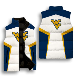 West Virginia University Sleeveless Down Jacket