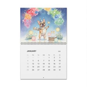 French Bulldog 2026 Wall Calendar