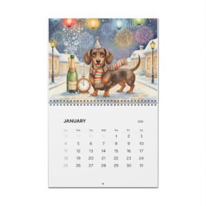 Dachshund 2026 Wall Calendar