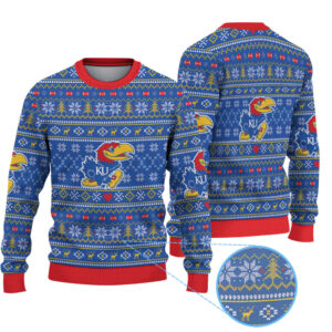 Kansas Jayhawks Knitted Sweater