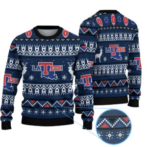 LA Tech Bulldogs Knitted Sweater
