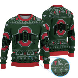 Ohio State Buckeyes Knitted Sweater