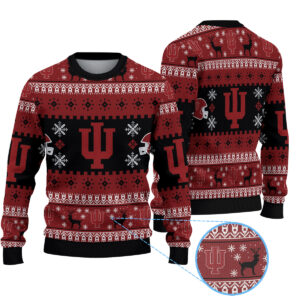 IU Hoosiers Knitted Sweater