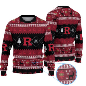 Rutgers Scarlet Knights Knitted Sweater