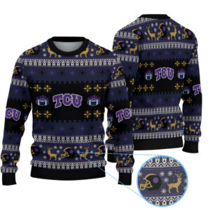 TCU Horned Frogs Knitted Sweater