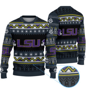 LSU Tigers Knitted Sweater