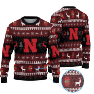 Nebraska Huskers Knitted Sweater