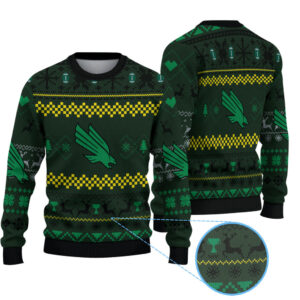 North Texas Mean Green Knitted Sweater