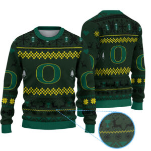 Oregon Ducks Knitted Sweater