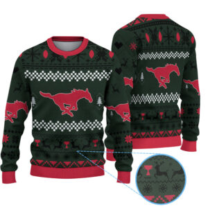 SMU Mustangs Knitted Sweater