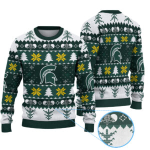 MSU Spartans Knitted Sweater