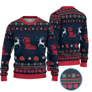 Ole Miss Rebels Knitted Sweater