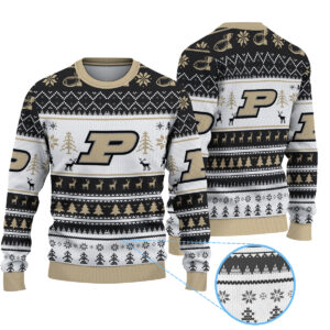 Purdue Boilermakers Knitted Sweater