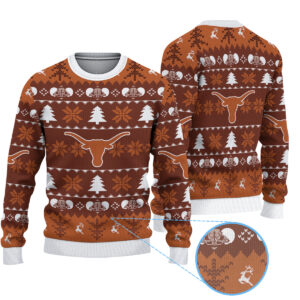 Texas Longhorns Knitted Sweater