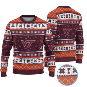 Virginia Tech Hokies Knitted Sweater