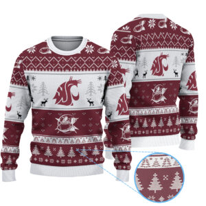 WSU Cougars Knitted Sweater