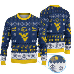 WVU Mountaineers Knitted Sweater