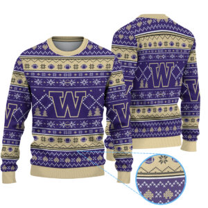 Washington Huskies Knitted Sweater
